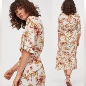 H&M Midi Dress Size 8